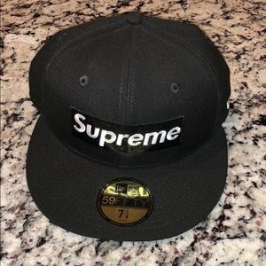 Black Supreme x Playboy Fitted Cap